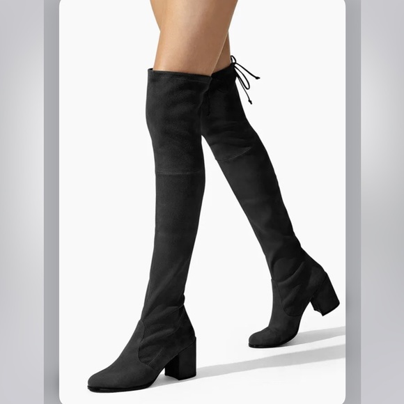 $995 STUART WEITZMAN TIELAND OVER-THE-KNEE BOOTS - Picture 6 of 16